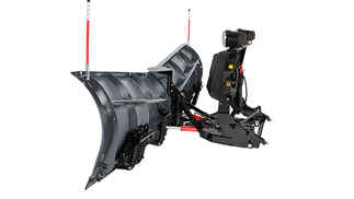 ON SALE New SnowEx 8.5 SS HDV Model, V-plow Flare Top, Trip edge Stainless Steel V-Plow, Automatixx Attachment System